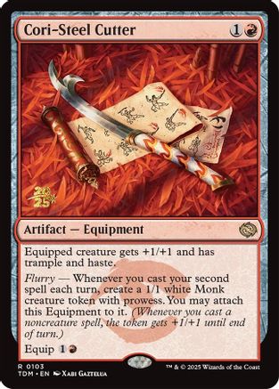 Cori-Steel Cutter (103) Foil - Prerelease Cards