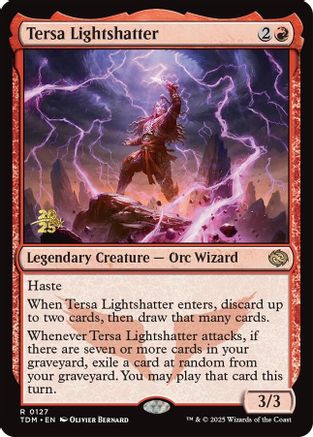 Tersa Lightshatter (127) Foil - Prerelease Cards