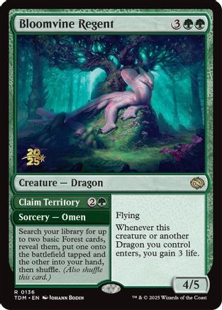 Bloomvine Regent (136) - Prerelease Cards