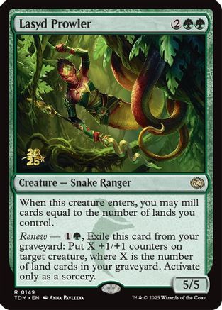 Lasyd Prowler (149) Foil - Prerelease Cards