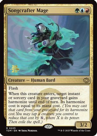 Songcrafter Mage (225) Foil - Prerelease Cards