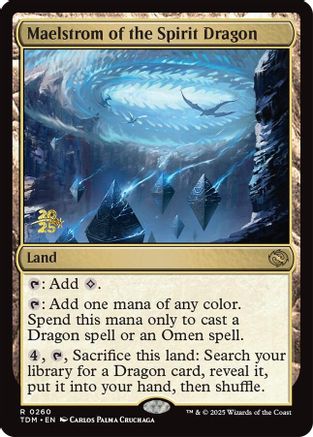 Maelstrom of the Spirit Dragon (260) Foil - Prerelease Cards