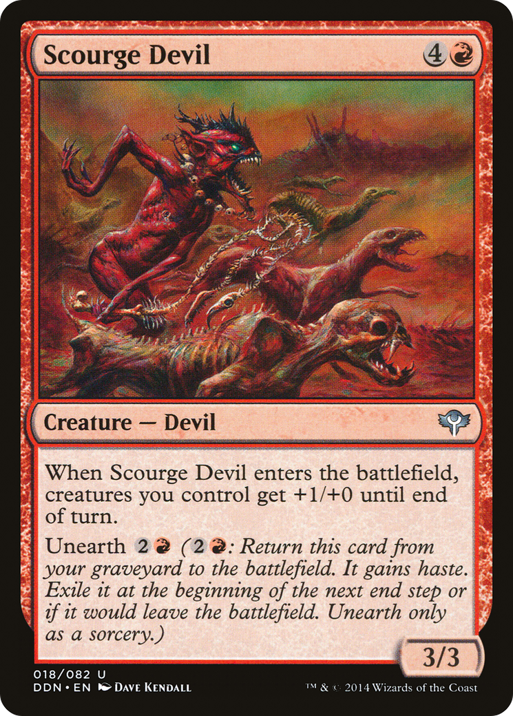 Scourge Devil [Duel Decks: Speed vs. Cunning] | Silver Goblin