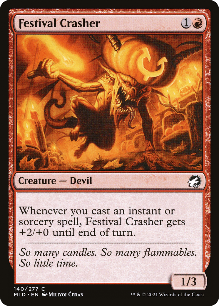 Festival Crasher [Innistrad: Midnight Hunt] Foil