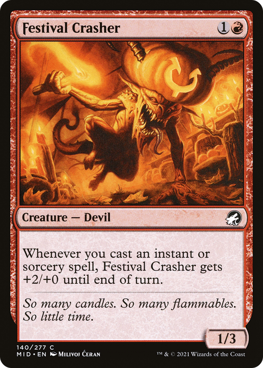 Festival Crasher [Innistrad: Midnight Hunt] Foil