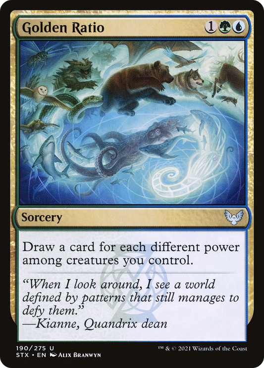 Golden Ratio [Strixhaven: School of Mages] Foil