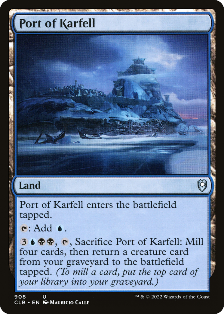 Port of Karfell [Commander Legends: Battle for Baldur's Gate] | Silver Goblin