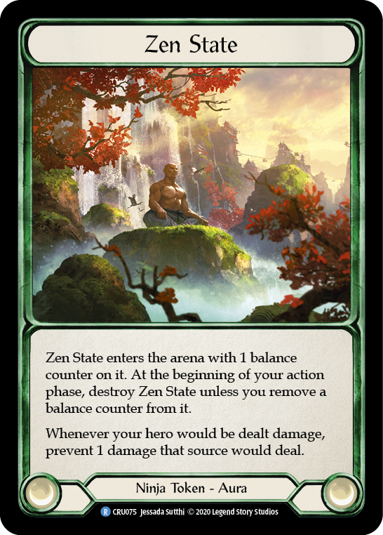 Zen State 1st Edition  (CRU075) - Crucible of War