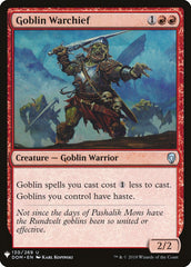 Goblin Warchief [The List] | Silver Goblin