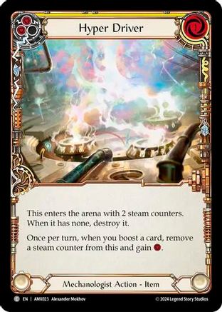 Hyper Driver (Yellow) (AMX023) - Armory Deck: Maxx Nitro