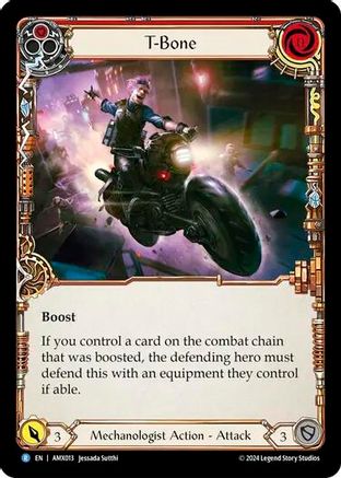 T-Bone (Red) (AMX013) - Armory Deck: Maxx Nitro