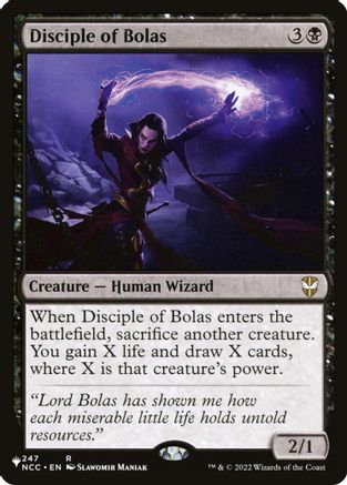 Disciple of Bolas (NCC-247) - The List