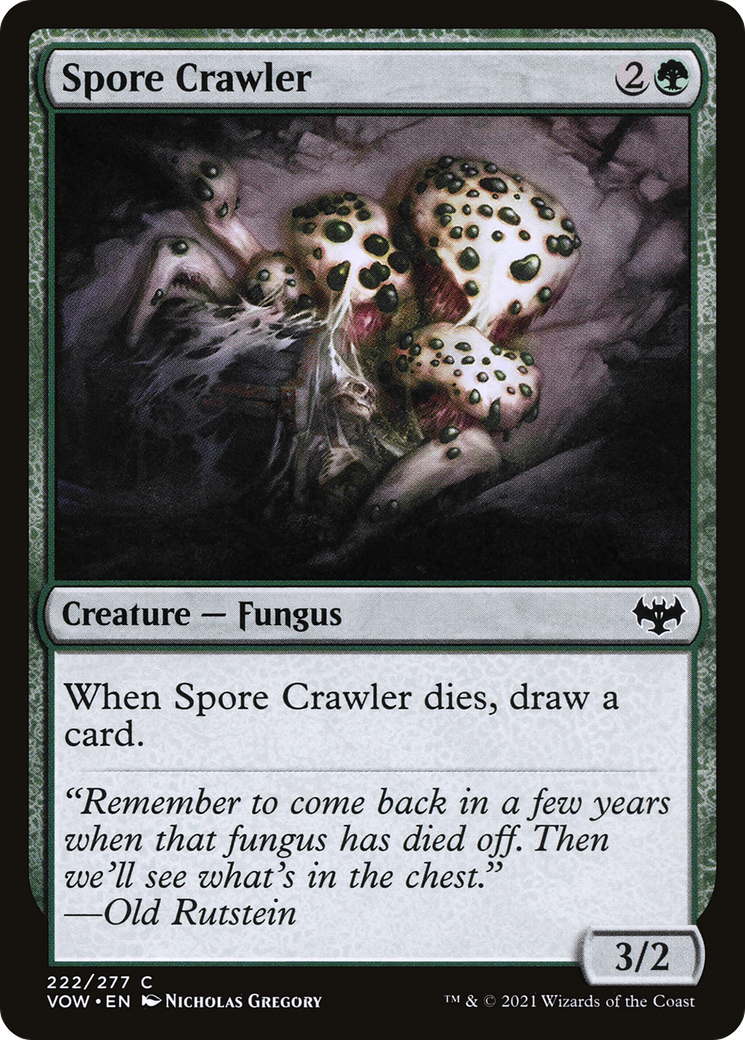 Spore Crawler (222) Foil - Innistrad: Crimson Vow