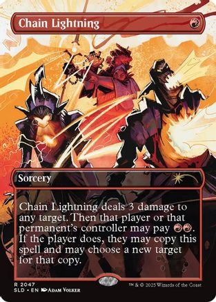 Chain Lightning (2047) (2047) - Secret Lair Drop Series