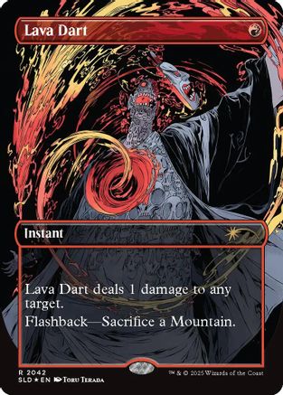 Lava Dart (2042) Foil - Secret Lair Drop