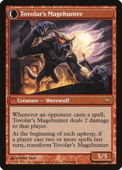 Mondronen Shaman // Tovolar's Magehunter [Dark Ascension] Foil