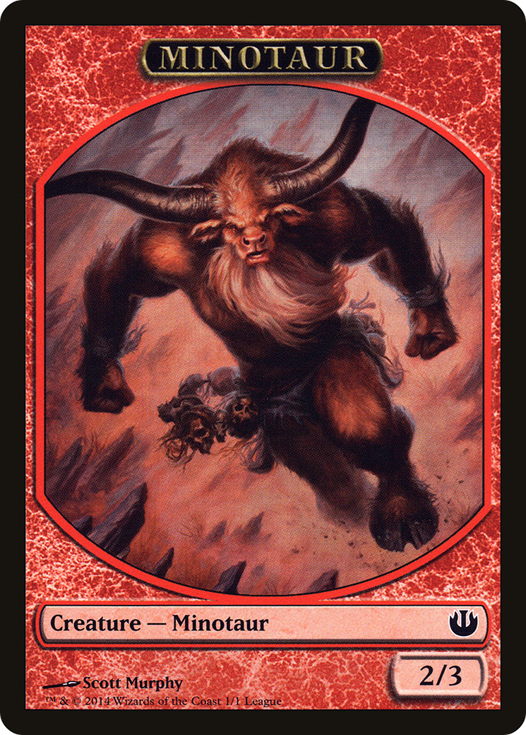 Minotaur Token (001) - League Tokens 2014
