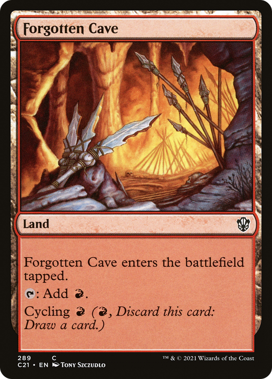 Forgotten Cave [Commander 2021]