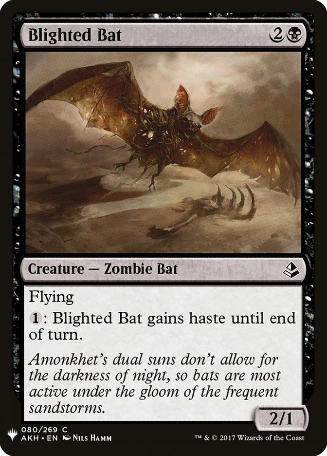 Blighted Bat [Mystery Booster] | Silver Goblin