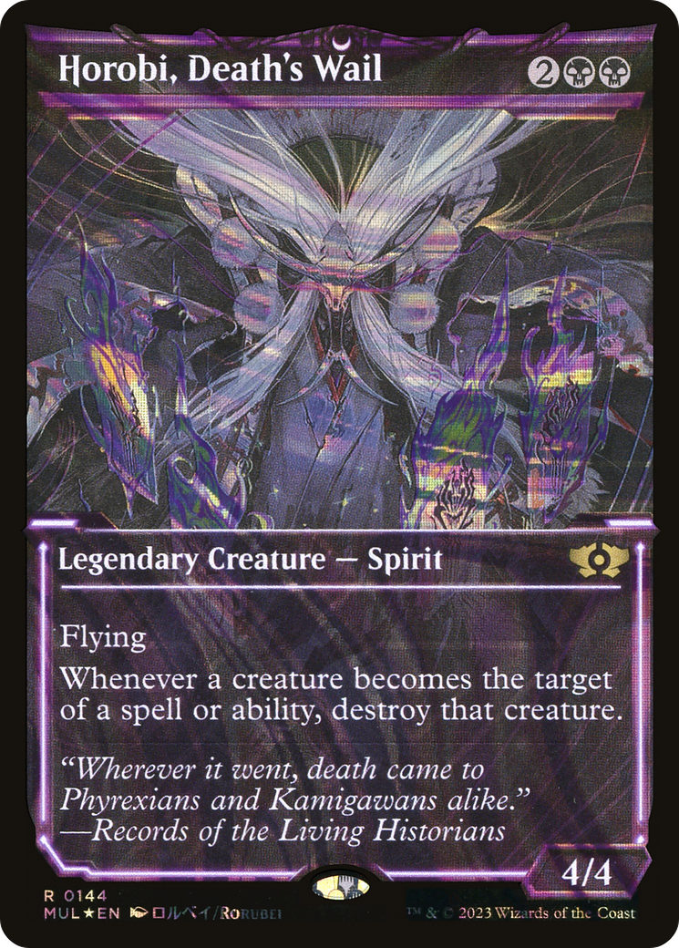 Horobi, Death's Wail (Halo Foil) [Multiverse Legends] | Silver Goblin