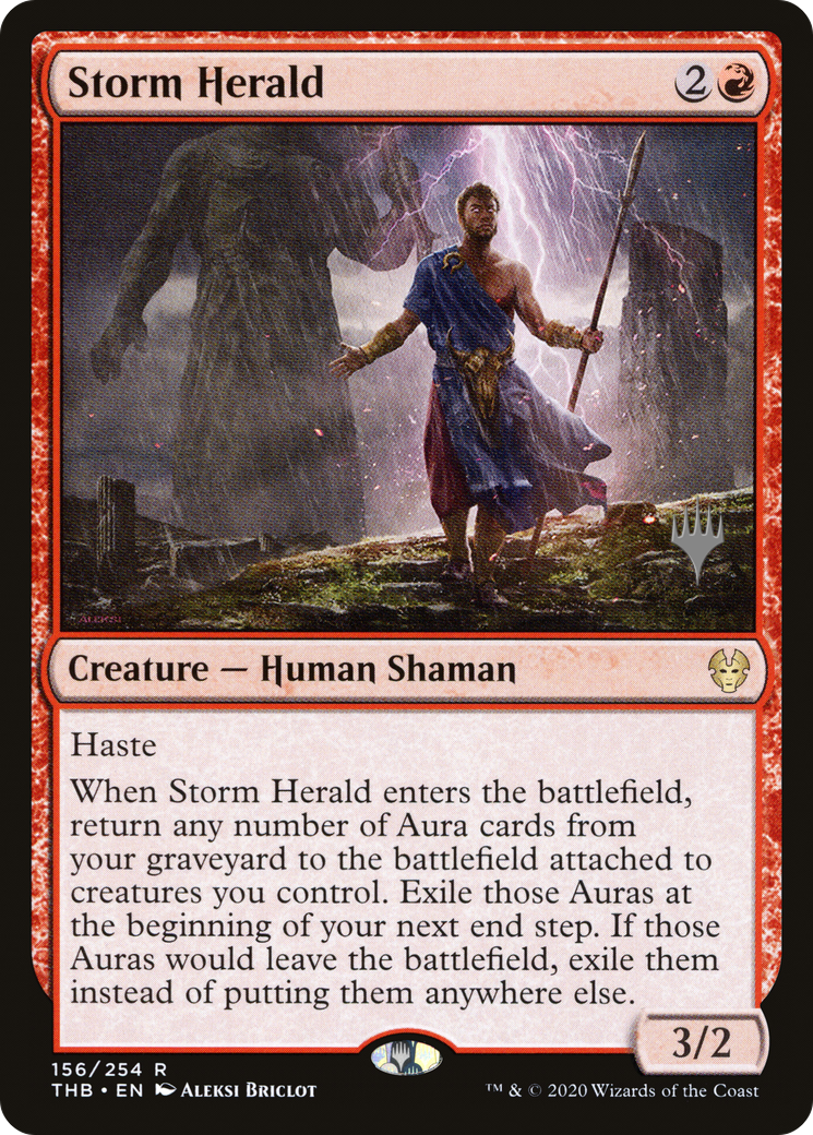 Storm Herald (156p) - Theros Beyond Death Promos