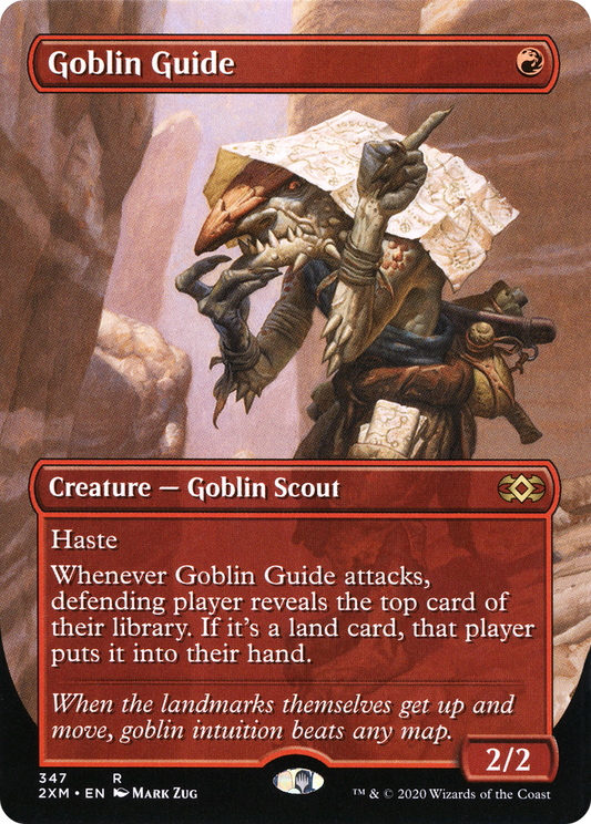 Goblin Guide (Toppers) [Double Masters] Foil