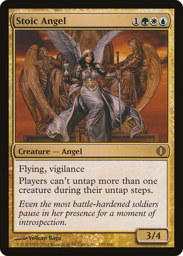 Stoic Angel [Shards of Alara] Foil
