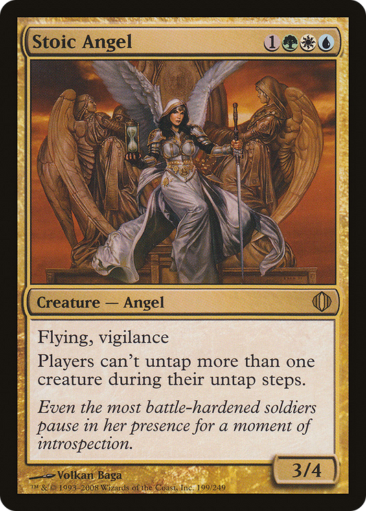 Stoic Angel [Shards of Alara] Foil