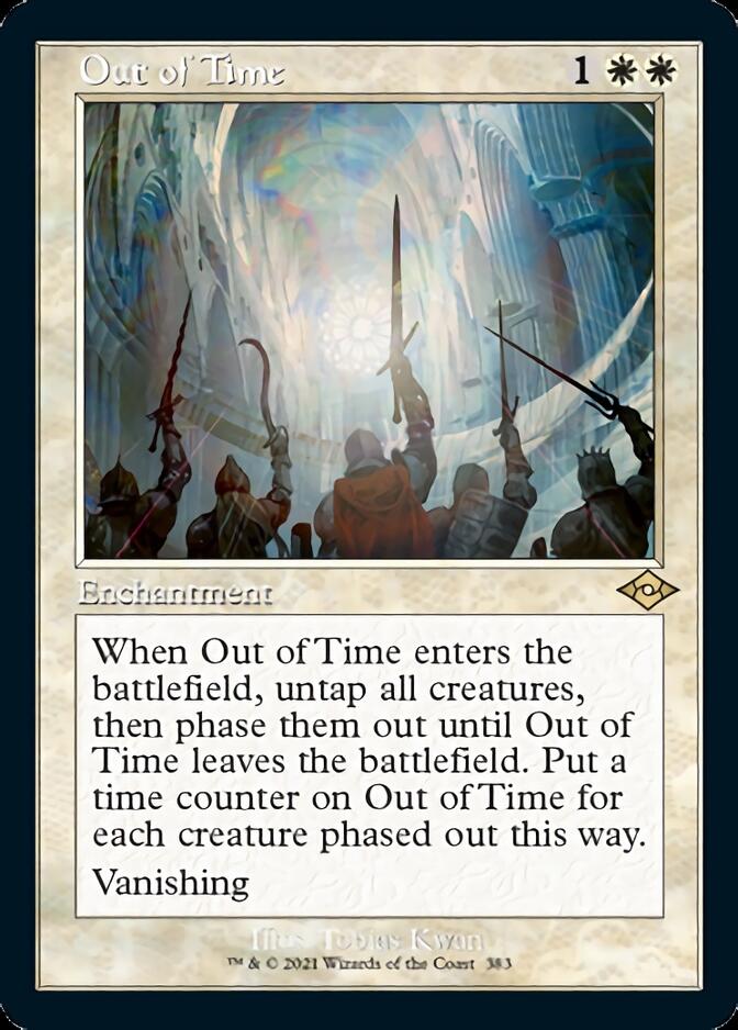 Out of Time (Retro Foil Etched) [Modern Horizons 2] | Silver Goblin