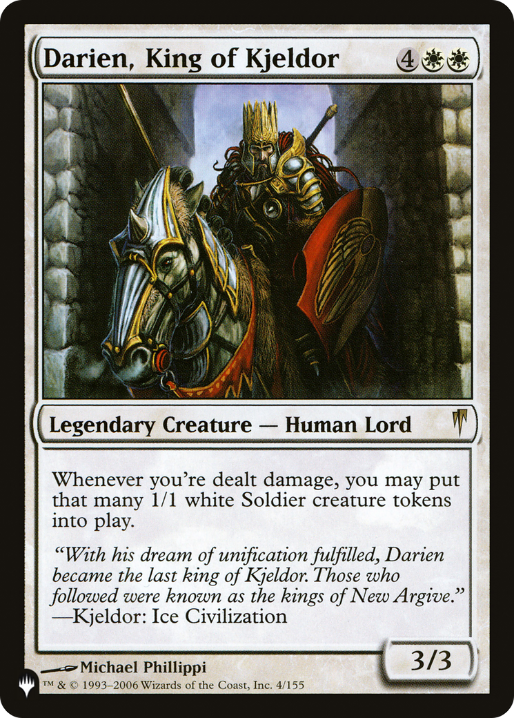 Darien, King of Kjeldor [The List] | Silver Goblin