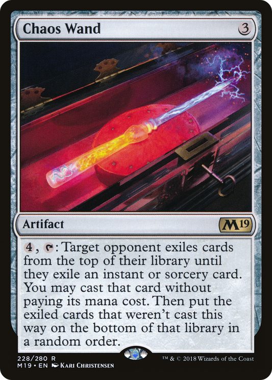 Chaos Wand [Core Set 2019] Foil