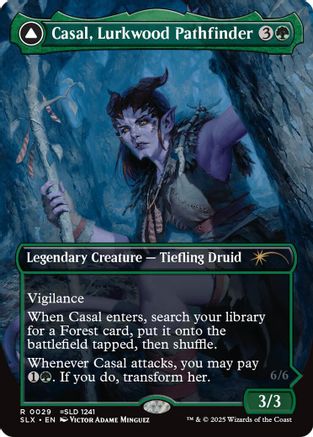 Casal, Lurkwood Pathfinder (029) - SLX Cards