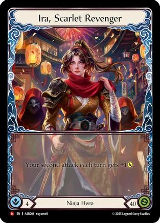 Ira, Scarlet Revenger (ASR001) Rainbow Foil - Armory Deck: Ira