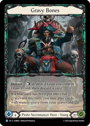 Gravy Bones (AGB002) Rainbow Foil - Armory Deck: Gravy Bones