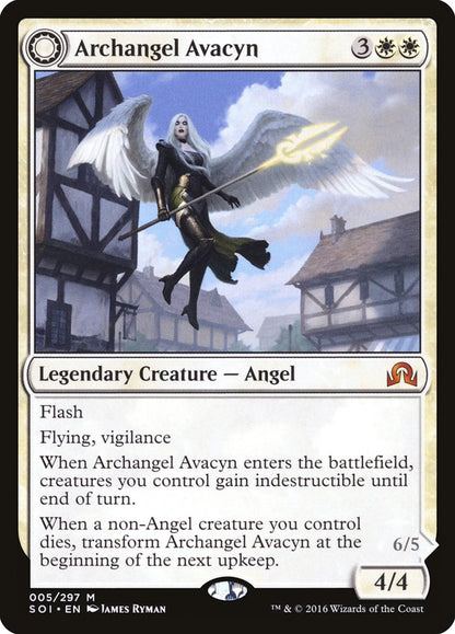 Archangel Avacyn // Avacyn, the Purifier [Shadows over Innistrad] Foil