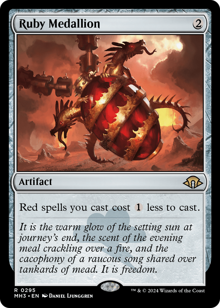 Ruby Medallion [Modern Horizons 3] Foil
