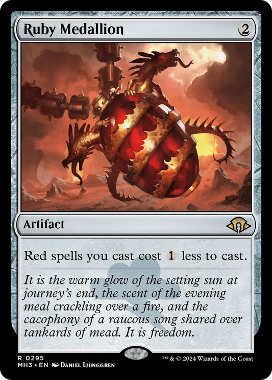 Ruby Medallion [Modern Horizons 3] Foil