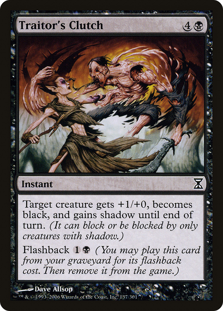 Traitor's Clutch [Time Spiral] Foil