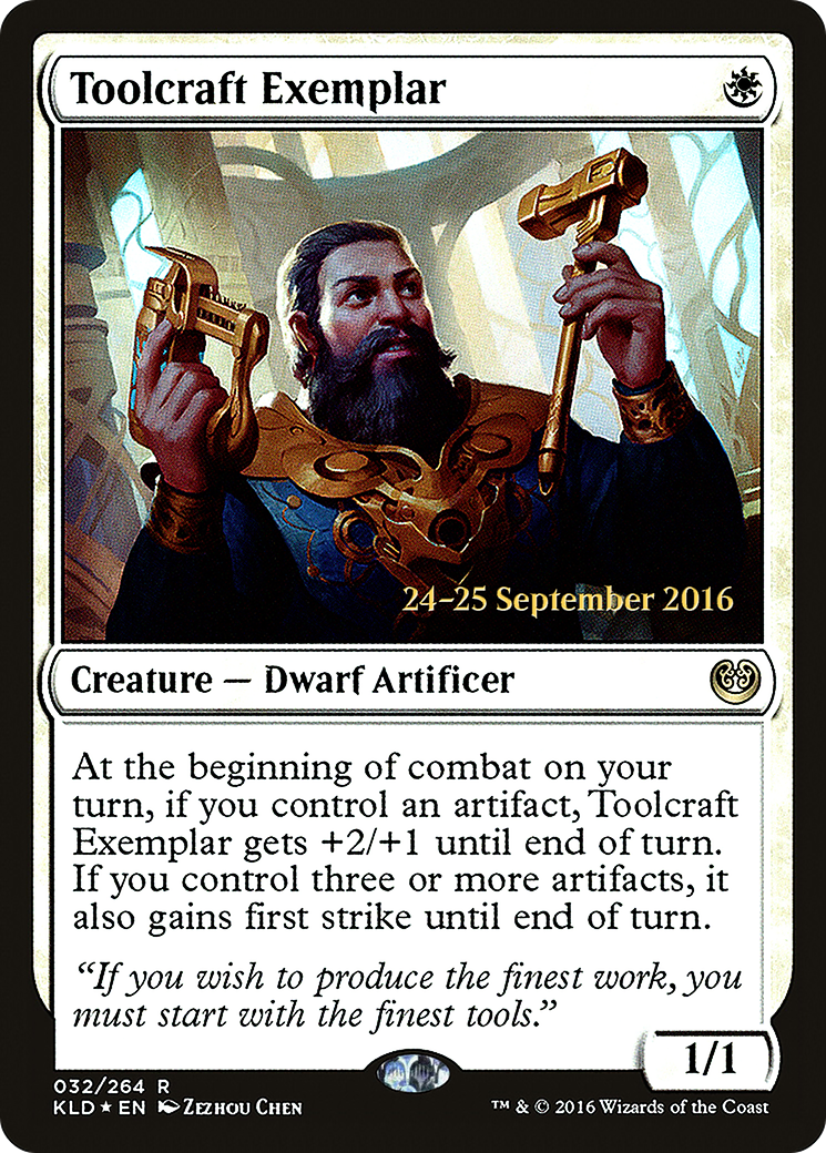 Toolcraft Exemplar [Kaladesh Prerelease Promos] | Silver Goblin