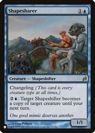Shapesharer (085) - The List