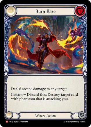 Burn Bare (SEA255) - High Seas