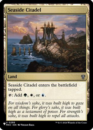 Seaside Citadel (MKC) (288) - The List