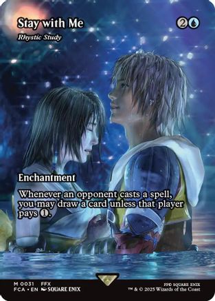 Stay with Me - Rhystic Study (Showcase) (031) - FINAL FANTASY: Through the Ages