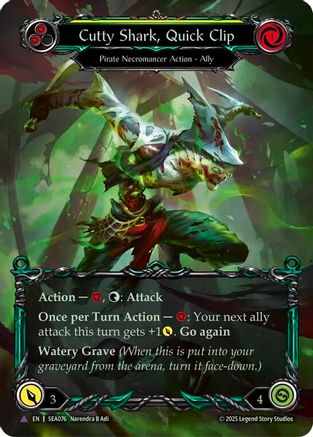 Cutty Shark, Quick Clip (Marvel) (SEA076) Cold Foil - High Seas