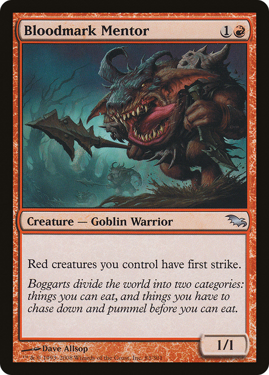 Bloodmark Mentor [Shadowmoor] Foil