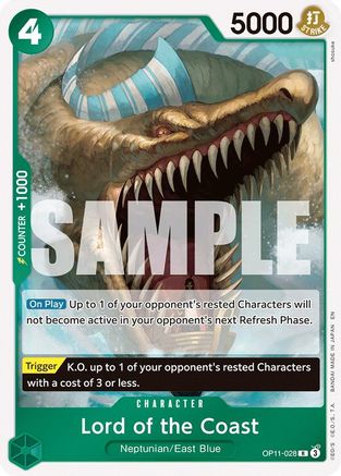 Lord of the Coast (OP11-028) Foil