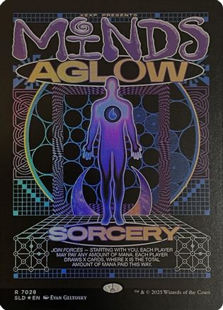 Minds Aglow (7028) Foil - Secret Lair Drop Series