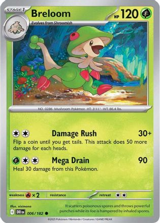 Breloom (6) - Destined Rivals