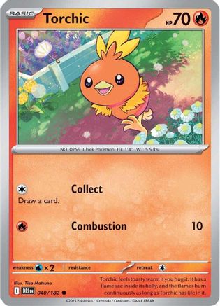 Torchic (40) Reverse Holofoil - Destined Rivals