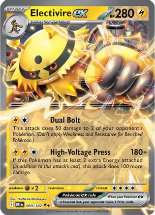 Electivire ex - 069/182 (69) Holofoil - SV10 Destined Rivals